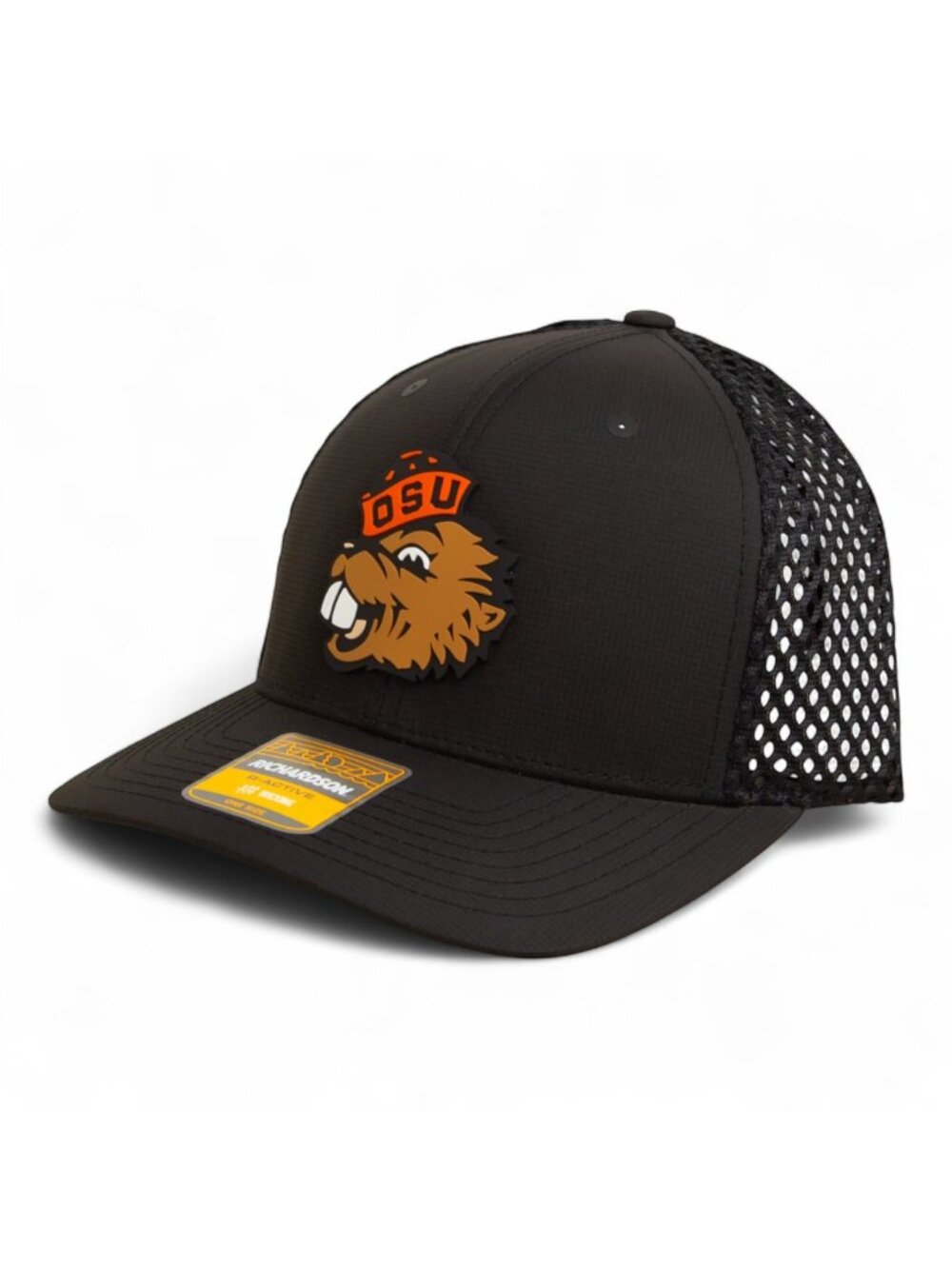 Oregon State Beavers Benny 3D Snapback Tilikum Trucker Hat- Black